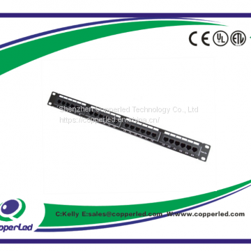 UTP Cat.5e Patch Panel 24Port 110IDC
