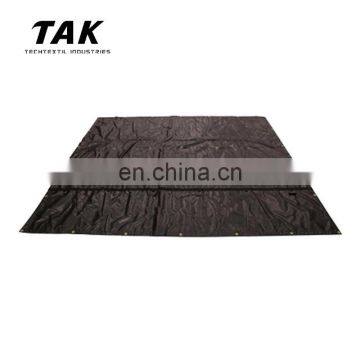 Waterproof 18oz Vinyl Tarpaulin Drop Black Flatbed Heavy Duty Lumber Tarps