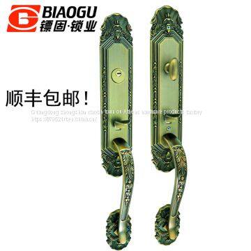 Guangdong dart lock ivory handle lock anti-theft door lock door door room door lock zinc alloy mute lock