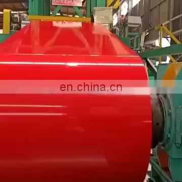 ASTM A653 G90 prepainted galvanized steel coil ppgi