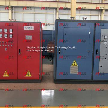Medium frequency induction melting furnace for casting metal