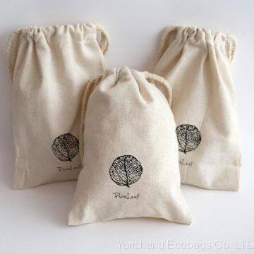 Customize Pure Leaf Cotton Bags,Custom Bag,Pouch Wedding Favor Gift,Packaging,Jewelry Party Bags,Plain Muslin Bags