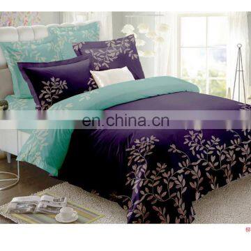 Duvet Cover Set Cheap Microfiber Feather Printed Bedding Set photo-2