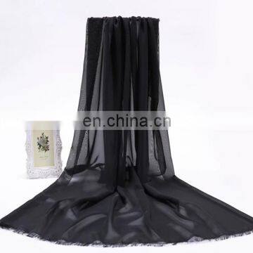 China Supplier 100% Polyester Woven 75D Chiffon Fabric for Evening Dress