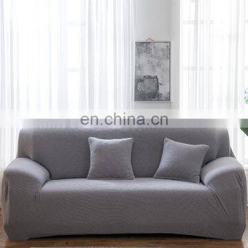 Solid Plain Universal Stretch Elastic Sofa Covers Chaise Protective Sofa Arm Cover photo-7