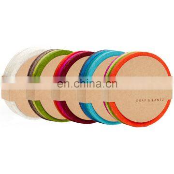 Wholesale Durable Tea Trivet Felt Cup Mat Coast Custom Palcemat and Coaster photo-7