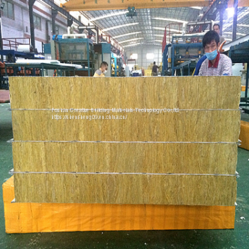 Cold Room Panel Used Rock Wool Sandwich Panel