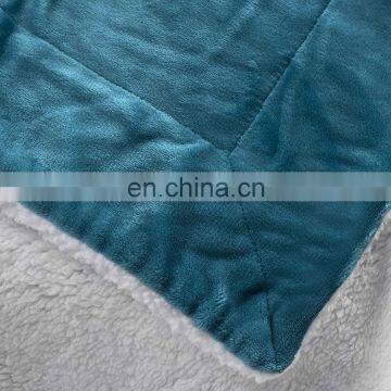 High Quality Luxury Lightweight Cozy Super Soft Plush Microfiber Solid Flannel Throw Blankets Fleece Blanket for Home photo-5