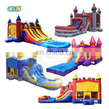 7 5 in 1 wet or dry wetdry water commercial inflatable bounce house combo