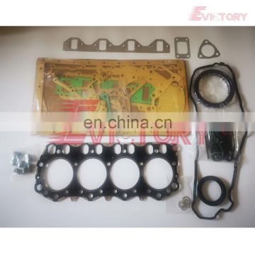 For MITSUBISHI D04FR full complete gasket kit with cylinder head gasket