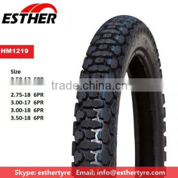 Esther Brand HM1219 Motorcycle Tyre 3.50-18 6PR