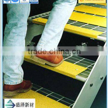 We supply FRP GRP Fiberglass Safety Stair Tread Nosings