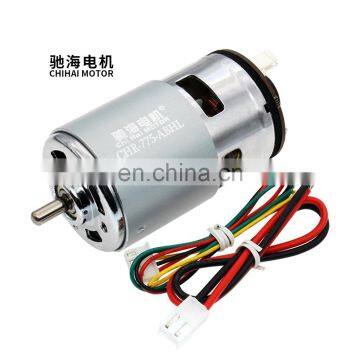 775 DC Motor with encoder DC 12V-24V  Ball Bearing Large Torque High Power Low Noise Hot Sale Electronic Component