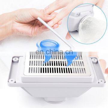 6W Nail Dust Collector Desktop Built-in Machine Suction Vacuum Fan Cleaner Nail Art Salon Manicure   Equipment SD-39C