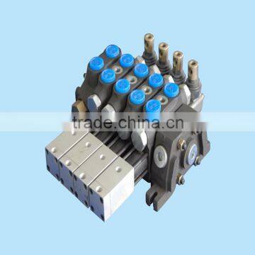 100LPM hydraulic forklift pneumatic control valve producer