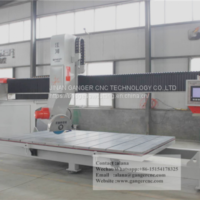 Miter cutting 45 degree 5 axis Bridge saw Cutting Machine GQ-3220C