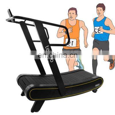 motorless curved treadmill body fitness manual curved treadmill air runner  Body Building treadmill home fitness