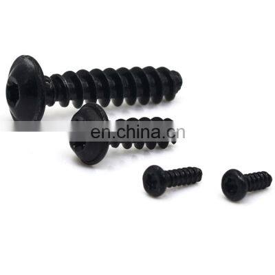 Turss flanged head torx recessed PT thread forming screw for plastics self tapping screw