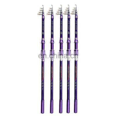 China Hot Selling Super Hard Ultra Light Fishing Pole Sea Fishing Telescopic Fishing Rod