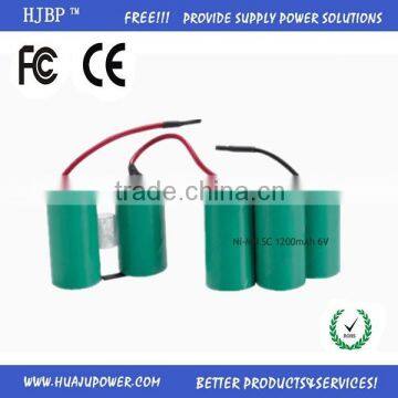 2014 CE/RoHS/FCC Ni-Mh A/AA/3A/4A/SC/D rechargeable 1.2v 300mah ni-mh battery