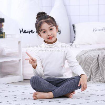 High Quality Cashmere Knitted Lounge Pants /Children's Cashmere Pants Price photo-5
