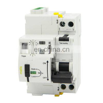 Matis MT51RA 1P RCBO Smart recloser Double Power Automatic Transfer Switch