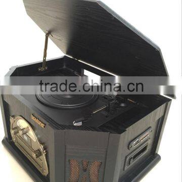 Gramophone Cd/cassette Player,multiple Record Player,bluetooth Vinyl Record Player