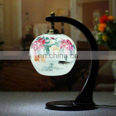 Retail And Wholesale Traditional Thin China Egg Shell Porcelain Table Lamps Amp for Hotel Made in Jingdezhen photo-5