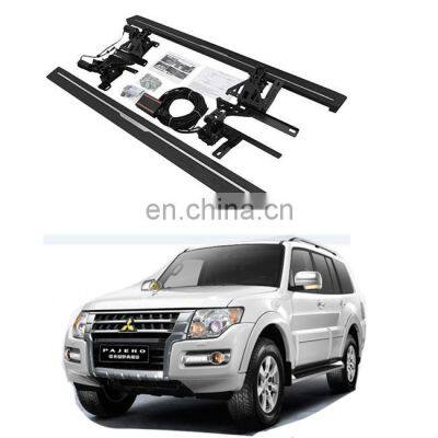 auto side step electric side step bar running boards for Mitsubishi Pajero 2007+