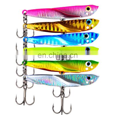 New blade VIB long shot bait metal lure long shot submerged fishing gear fishing supplies wholesale spoon lure