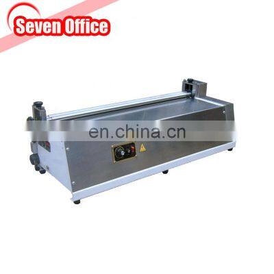 NO MOQ Manual Operate Desktop Small Paper Cold Gluing Machine With Speed Control for Gift Box photo-2