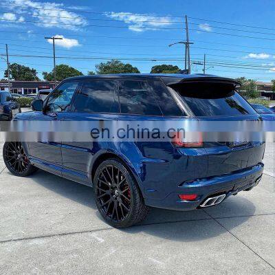 2018 SVR Style Body Kit for RANGE ROVER SPORT L494 2014-2017 Include Headlight Taillight Fender Front and Rear Bumper Assembly