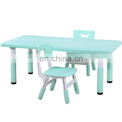 multifunctional plastic baby table and chair set height adjustable small portable home reading study tables kids