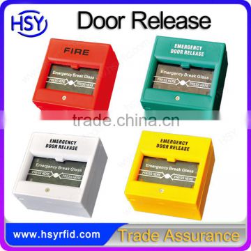 High quality break glass fire emergency exit release door button switch