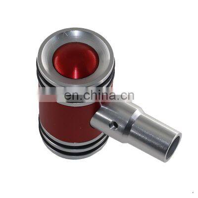 Automatic Gear Shift Knob Universal Car Shifter Lever Aircraft Joystick T-Handle Hammer Handle Glossy Aluminum Alloy photo-2