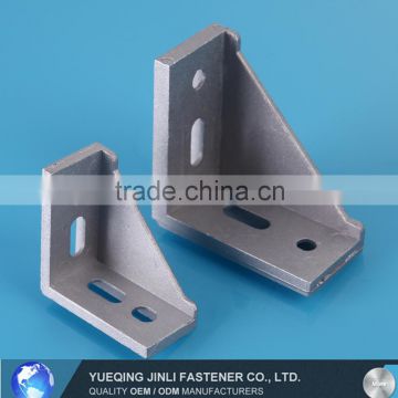 2020E Die cast angle aluminium bracket for aluminium profile accessories