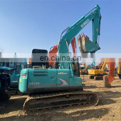 Kobelco used crawler excavator sk130 , Second hand kobelco sk120 sk130 sk140 , Kobelco digging machines