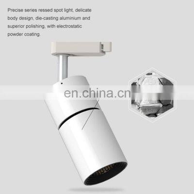 Aluminum Housing Modern Adjustable Beam Ceiling Spot Cob 12 W Led Track Light photo-4