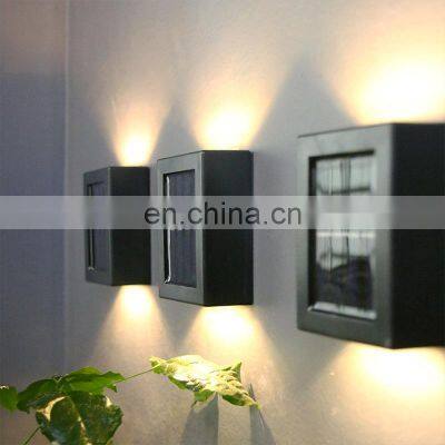 Solar LED Outdoor Light Waterproof Garden Wall Lamps for Balcony Courtyard Street Wall Lights