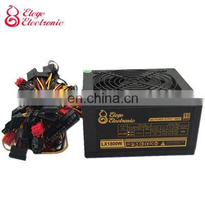 Power Supply Psu 1600w 1800w 2000w Multipath Case Power Supply 90plus+ Gold Psu Switching Led Power Supply photo-5