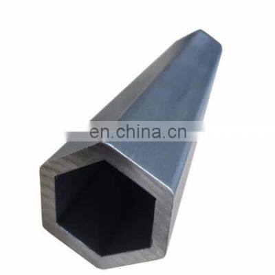 China high quality 6-12 meter Internal hexagonal steel pipe Customized Size carton steel hexagonal pipe tube