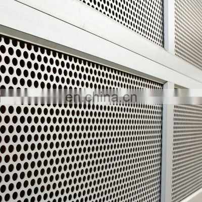 Interior Decorative Round Hole Custom Perforated Panels