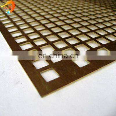 Perforated Metal Mesh Punched Steel Sheet With PVC Treatment photo-5