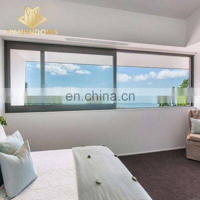 Customized Aluminium Sliding Window small sliding window double glass for home use