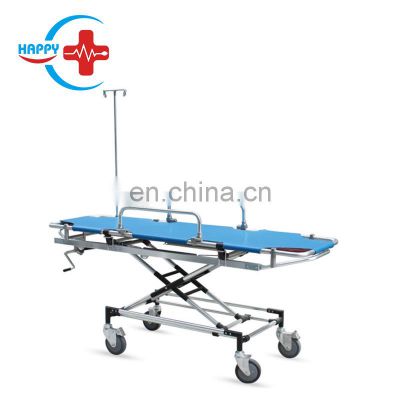 HC-J006 High Quality Foldable/folding Medical Wheeled Emergency Bed Aluminum alloy rescue bed for medical/hospital use