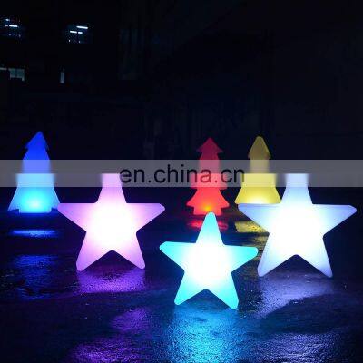 Christmas tree led snowflake light /Christmas decorations garden light tree star lamp color changing outdoor decorative lights