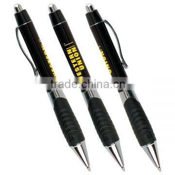 Plastic Lacquer Ball pen with logo Promotion pen for bank