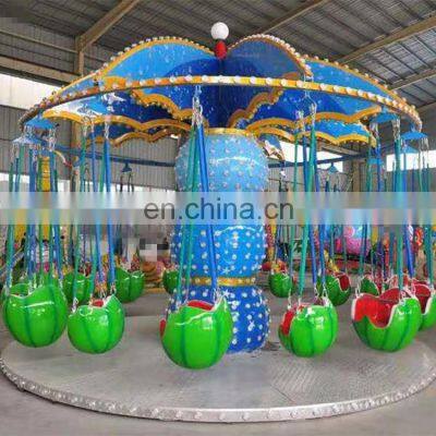 New popular kids electric carousel merry go round playground equipment