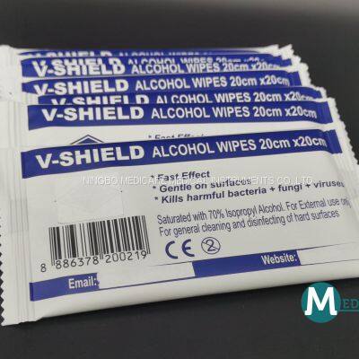Alcohol Wipes 70% Isopropyl Wipes Sterilization Wipes Big Size Alcohol Pad photo-4