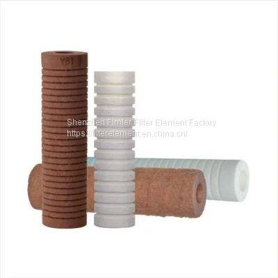 A filter intended to remove impurities from transformer oil or hydraulic oil is called an oil filter cartridge